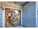 The patio has a sliding glass door that reveals the interior and a storage closet at 3141 S Tamarac Dr # 110G, Denver, CO 80231