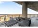 Relaxing balcony with comfortable seating and city views at 2001 Lincoln St # 3121, Denver, CO 80202