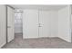 Basement space with a wire-shelved closet for ample storage at 17040 Numa Pl, Parker, CO 80134