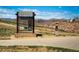 Waneka Lake Park sign with mountain views in the background; a great recreational area for residents and visitors alike at 2552 Stonewall Ln, Lafayette, CO 80026