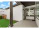 Cozy backyard featuring synthetic turf and a concrete patio at 20968 E 60Th Pl, Aurora, CO 80019