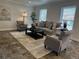 Cozy living room featuring neutral tones, comfortable seating, and ample natural light at 11073 Newland St, Westminster, CO 80020