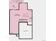 Floor plan of an unfinished walkout basement with plumbing options and an unexcavated area at 13342 Blue Amber Ct, Parker, CO 80134