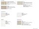Selection of interior finish materials including flooring, tile, countertops, cabinet, and backsplash options at 13342 Blue Amber Ct, Parker, CO 80134