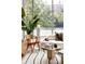 Bright living room features large windows, modern decor, and stylish furniture at 1467 Delgany St # 1, Denver, CO 80202