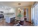 Kitchen dining area with a round table and four chairs at 1176 E 130Th Ave # C, Thornton, CO 80241