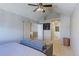 Main bedroom with ensuite bathroom and a couch at 1176 E 130Th Ave # C, Thornton, CO 80241