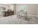 Finished basement features a wet bar with stylish seating and a modern aesthetic at 21492 E 60Th Ave, Aurora, CO 80111