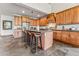 Spacious kitchen with a large island, modern appliances, and ample cabinet space at 384 Camron Ln, Breckenridge, CO 80424
