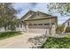 Charming home featuring a two-car garage, well-maintained lawn, and lovely curb appeal at 17059 Motsenbocker Way, Parker, CO 80134