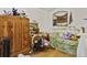 This bedroom with natural light and a closet offers a cozy and private space at 607 Branding Iron Ln, Castle Rock, CO 80104