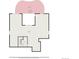 Layout of the basement of the house including hall and patio sizes and shape at 11168 Sweet Cicely Dr, Parker, CO 80134