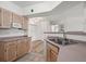 Well-maintained kitchen featuring ample counter space and modern appliances overlooking the living area at 710 Copper Ln # 102, Louisville, CO 80027