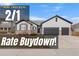Charming single Gathering home featuring a two car garage, neat landscaping, and a classic, neutral color palette at 17161 E Dewberry Dr, Parker, CO 80134