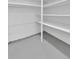 Basement storage area with ample shelving at 6087 W 61St Pl, Arvada, CO 80003