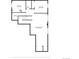 Basement floor plan featuring a recreation room, bedrooms, utility and bath at 20194 Robins Dr, Denver, CO 80249