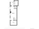 Detailed floor plan showcases the layout of the first floor with bedroom, bathroom, laundry, and walk-in closets at 3914 Osage St, Denver, CO 80211