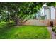 Spacious backyard with well maintained lawn and privacy fence at 9614 W Powers Cir, Littleton, CO 80123