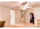 Bedroom with walk-in closet at 9614 W Powers Cir, Littleton, CO 80123