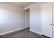 Simple bedroom with neutral walls and closet at 2460 W 29Th Ave # 303, Denver, CO 80211