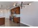 Modern kitchen with stainless steel appliances and dark cabinets at 2460 W 29Th Ave # 303, Denver, CO 80211
