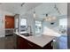 Modern kitchen with island, stainless steel appliances, and open layout at 2460 W 29Th Ave # 303, Denver, CO 80211