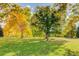 Serene park landscape featuring vibrant fall foliage and lush green grass at 2460 W 29Th Ave # 303, Denver, CO 80211