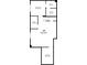 Detailed floor plan of basement area shows a Gathering room, bath, utility room, storage, and bedroom at 3314 Astorbrook Cir, Highlands Ranch, CO 80126