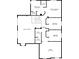 Detailed floor plan of the second floor shows the primary bedroom, walk in closet, baths, and other bedrooms at 3314 Astorbrook Cir, Highlands Ranch, CO 80126