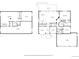 Detailed floor plan showcasing the layout of both floors, including room dimensions and key features at 2130 Chestnut Cir, Erie, CO 80516