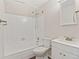 Clean bathroom featuring a tub, shower and vanity at 1488 S Andes Way, Aurora, CO 80017