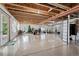 Spacious finished basement with epoxy floors and slider to back yard at 5309 Mining Camp Trl, Parker, CO 80134