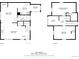 Detailed floor plan showcasing the layout of both floors, including dimensions of rooms and key features at 1716 Virginia St, Idaho Springs, CO 80452
