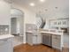 Modern kitchen with stainless steel appliances and island at 1428 S De Gaulle Ct, Aurora, CO 80018