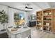 Stylish dining room with a table set for a meal at 6795 E Arizona Ave # B, Denver, CO 80224