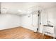 Clean basement with utility sink, and durable flooring at 3054 S Raleigh St, Denver, CO 80236