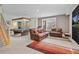 Finished basement featuring a billiards area, comfortable seating, and a wet bar, perfect for entertaining at 11465 W Atlantic Ave, Lakewood, CO 80227