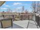 Relaxing deck with scenic views, perfect for outdoor dining or enjoying a peaceful afternoon at 11465 W Atlantic Ave, Lakewood, CO 80227