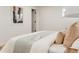 Comfortable bedroom filled with natural light, designed with a tranquil aesthetic for relaxation at 4395 Newland St, Wheat Ridge, CO 80033