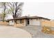 Charming single-story home with a spacious yard, contemporary landscaping, and a welcoming entrance at 4395 Newland St, Wheat Ridge, CO 80033