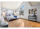 Bright main bedroom with vaulted ceiling and large windows at 942 S Walden St # 204, Aurora, CO 80017