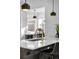 Bright kitchen featuring a white countertop and modern gold faucet at 2515 Zenobia St, Denver, CO 80212