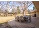 Outdoor dining on patio with a grill at 430 Long View Ct, Longmont, CO 80501