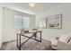 Bright office space with modern desk, stylish decor, and cozy chair, perfect for a productive work environment at 17962 E 103Rd Ave, Commerce City, CO 80022