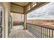 View from the balcony overlooking open space at 9481 E Mansfield Ave # 305, Aurora, CO 80014