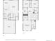 Detailed floorplan of a two-story house, showing room dimensions, layout, and features at 16135 Mountain Flax Dr, Monument, CO 80132