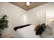 Inviting bedroom featuring a plush bed, soft lighting, and easy access to the walk-in closet at 1700 Bassett St # 609, Denver, CO 80202