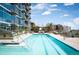 Resort-style swimming pool with sundeck and city views for relaxing outdoor enjoyment at 1700 Bassett St # 609, Denver, CO 80202
