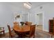 Dining room with hardwood floors and decorative lighting at 482 S Logan St, Denver, CO 80209