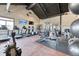 Workout room with treadmills, ellipticals, weights and stationary bicycles at 6307 Saddle Bow Ave, Parker, CO 80134